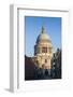 England, London, St. Pauls Cathedral, Dawn-Walter Bibikow-Framed Photographic Print