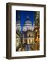 England, London, the City, St. Paul's Cathedral from One New Change-Walter Bibikow-Framed Photographic Print