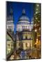 England, London, the City, St. Paul's Cathedral from One New Change-Walter Bibikow-Mounted Photographic Print