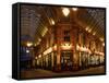 England, London, the Leadenhall Market in the City of London, UK-David Bank-Framed Stretched Canvas