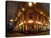 England, London, the Leadenhall Market in the City of London, UK-David Bank-Stretched Canvas