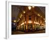 England, London, the Leadenhall Market in the City of London, UK-David Bank-Framed Photographic Print