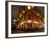 England, London, the Leadenhall Market in the City of London, UK-David Bank-Framed Photographic Print