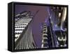 England, London, the Lloyd's Building in the London City Centre, UK-David Bank-Framed Stretched Canvas