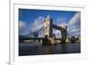 England, London, Tower Bridge, Late Afternoon-Walter Bibikow-Framed Photographic Print