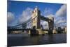 England, London, Tower Bridge, Late Afternoon-Walter Bibikow-Mounted Photographic Print
