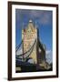 England, London, Tower Bridge, Late Afternoon-Walter Bibikow-Framed Premium Photographic Print