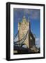 England, London, Tower Bridge, Late Afternoon-Walter Bibikow-Framed Photographic Print