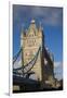 England, London, Tower Bridge, Late Afternoon-Walter Bibikow-Framed Premium Photographic Print