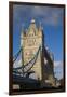 England, London, Tower Bridge, Late Afternoon-Walter Bibikow-Framed Premium Photographic Print