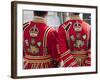 England, London, Tower of London, Beefeaters in State Dress-Steve Vidler-Framed Photographic Print