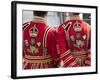 England, London, Tower of London, Beefeaters in State Dress-Steve Vidler-Framed Photographic Print