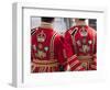 England, London, Tower of London, Beefeaters in State Dress-Steve Vidler-Framed Photographic Print