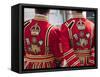 England, London, Tower of London, Beefeaters in State Dress-Steve Vidler-Framed Stretched Canvas