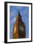 England, London, Victoria Embankment, Parliament, Big Ben, Dawn-Walter Bibikow-Framed Photographic Print