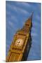 England, London, Victoria Embankment, Parliament, Big Ben, Dawn-Walter Bibikow-Mounted Photographic Print