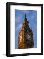 England, London, Victoria Embankment, Parliament, Big Ben, Dawn-Walter Bibikow-Framed Photographic Print