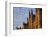 England, London, Victoria Embankment, Parliament, Detail, Dawn-Walter Bibikow-Framed Photographic Print