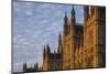 England, London, Victoria Embankment, Parliament, Detail, Dawn-Walter Bibikow-Mounted Photographic Print