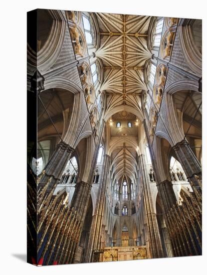 England, London, Westminster, Westminster Abbey, Interior View-Steve Vidler-Stretched Canvas