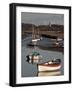 England, Norfolk, Morston Quay; Rowing Boats and Sailing Dinghies at Low Tide-Will Gray-Framed Photographic Print