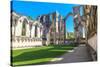 England, North Yorkshire, Ripon. Fountains Abbey ruins.-Emily Wilson-Stretched Canvas