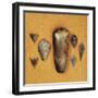 England, North Yorkshire, York, Stone Tools Including Axe, Spear and Arrow Points-null-Framed Giclee Print