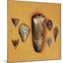 England, North Yorkshire, York, Stone Tools Including Axe, Spear and Arrow Points-null-Mounted Giclee Print