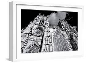 England, North Yorkshire, York. York Minster, the Largest Gothic Cathedral in Northern Europe-Pamela Amedzro-Framed Photographic Print