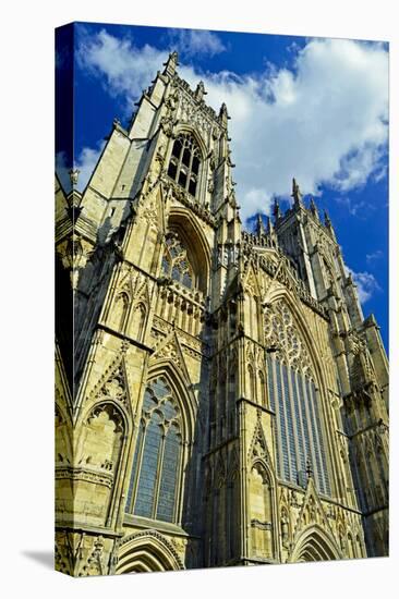 England, North Yorkshire, York. York Minster, the Largest Gothic Cathedral in Northern Europe-Pamela Amedzro-Stretched Canvas