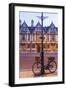 England, Oxfordshire, Oxford, Bicycle and High Street-Steve Vidler-Framed Photographic Print