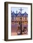 England, Oxfordshire, Oxford, Bicycle and High Street-Steve Vidler-Framed Photographic Print