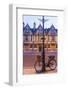 England, Oxfordshire, Oxford, Bicycle and High Street-Steve Vidler-Framed Photographic Print