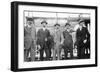 England Polo Team Arrive in the USA, 1914-null-Framed Photographic Print