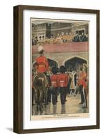 England, Proclamation of the New King George V-French School-Framed Giclee Print