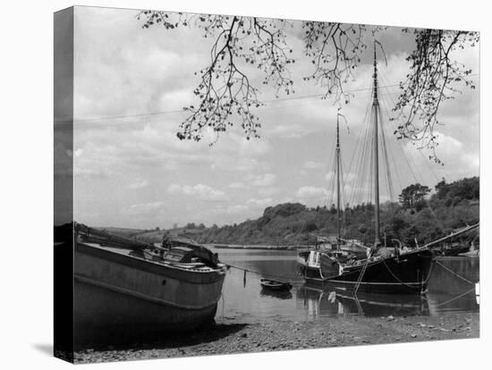 England, River Dart-null-Stretched Canvas