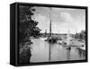 England, River Waveney-Fred Musto-Framed Stretched Canvas