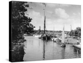 England, River Waveney-Fred Musto-Stretched Canvas