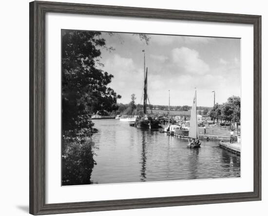 England, River Waveney-Fred Musto-Framed Photographic Print