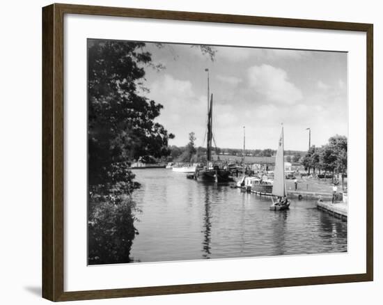 England, River Waveney-Fred Musto-Framed Photographic Print