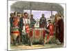 England's King John Signing Magna Carta at Runnymede-null-Mounted Photographic Print