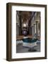 England, Salisbury, Salisbury Cathedral, Interior, Font and Nave-Samuel Magal-Framed Photographic Print
