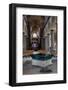 England, Salisbury, Salisbury Cathedral, Interior, Font and Nave-Samuel Magal-Framed Photographic Print