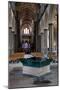 England, Salisbury, Salisbury Cathedral, Interior, Font and Nave-Samuel Magal-Mounted Photographic Print