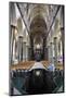 England, Salisbury, Salisbury Cathedral, Interior, Font and Nave-Samuel Magal-Mounted Photographic Print