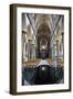 England, Salisbury, Salisbury Cathedral, Interior, Font and Nave-Samuel Magal-Framed Photographic Print