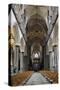 England, Salisbury, Salisbury Cathedral, Interior, Nave, Looking East-Samuel Magal-Stretched Canvas