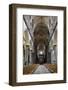 England, Salisbury, Salisbury Cathedral, Interior, Nave, Looking East-Samuel Magal-Framed Photographic Print