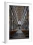 England, Salisbury, Salisbury Cathedral, Interior, Nave, Looking West-Samuel Magal-Framed Photographic Print