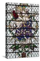 England, Salisbury, Salisbury Cathedral, Nave North Aisle, Stained Glass Window, War Memorial-Samuel Magal-Stretched Canvas